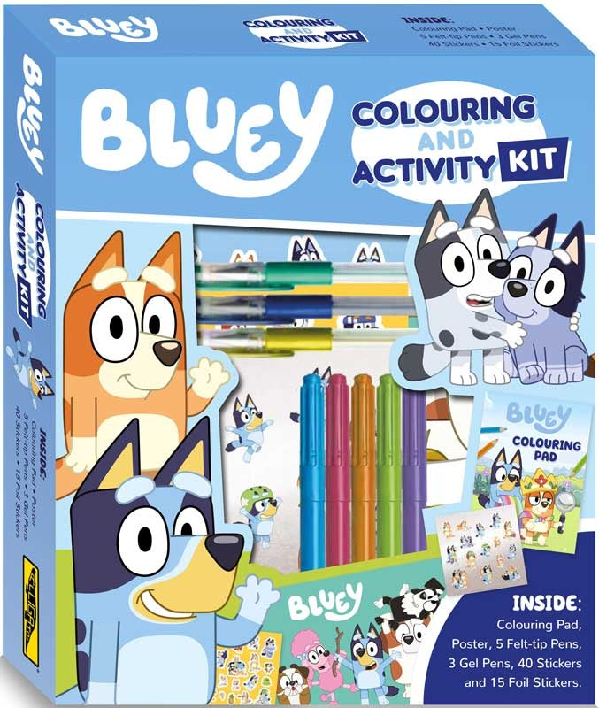 Bluey Colouring And Activity Kit