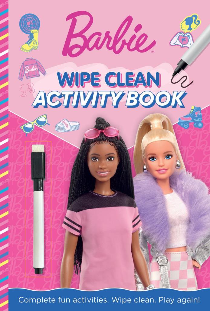 Barbie Wipe Clean Activity Book