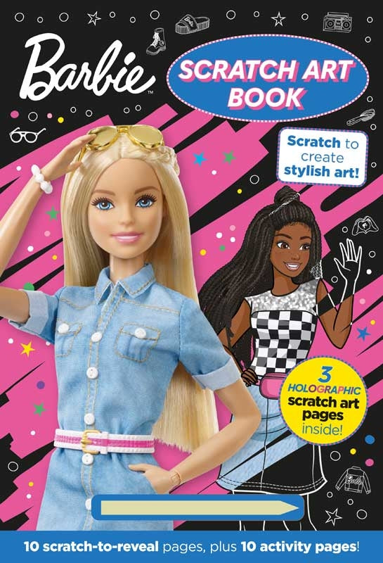 Barbie Scratch Art Book - Anilas UK
