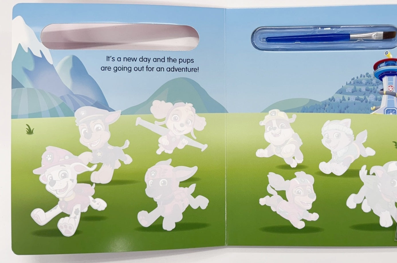 Paw Patrol Aqua Magic Colouring Book - Anilas UK