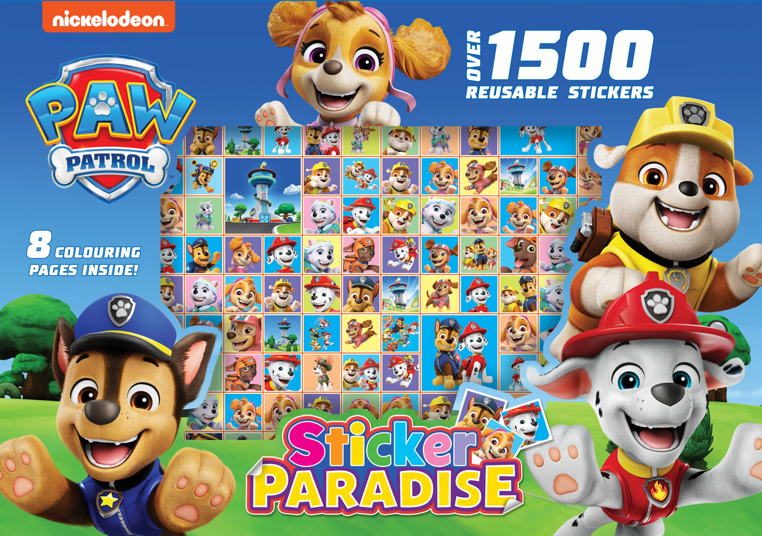 Paw Patrol Sticker Paradise - Anilas UK