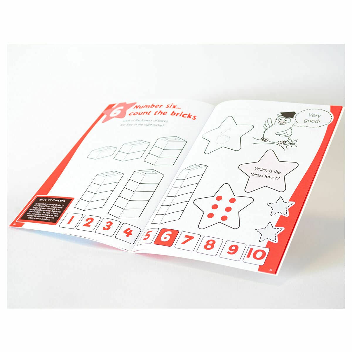 Numbers and Counting Book (Pre-School Workbook) - Anilas UK
