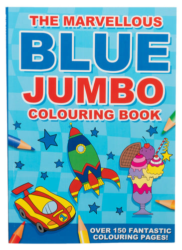 The Marvellous Blue Jumbo Colouring Book - Anilas UK