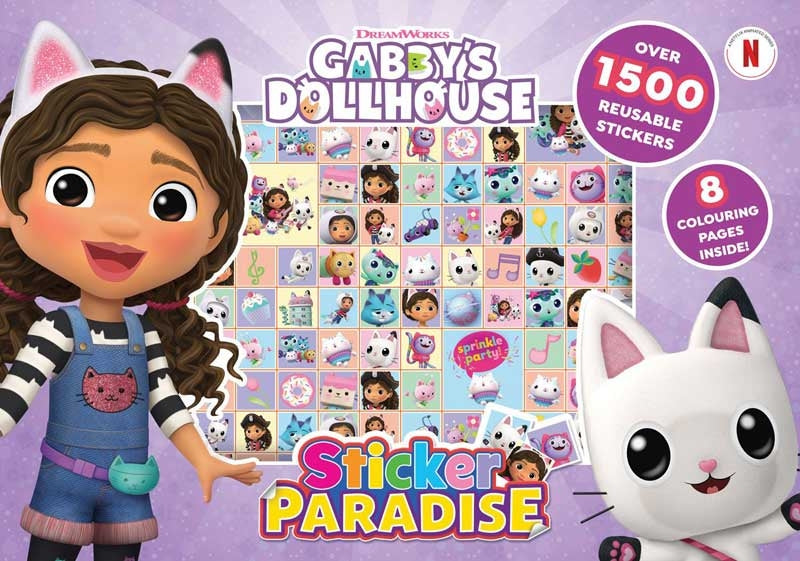 Gabby's Dollhouse Sticker Paradise - Anilas UK