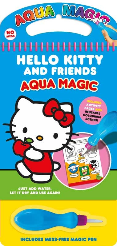 Hello Kitty Aqua Magic Colouring Book