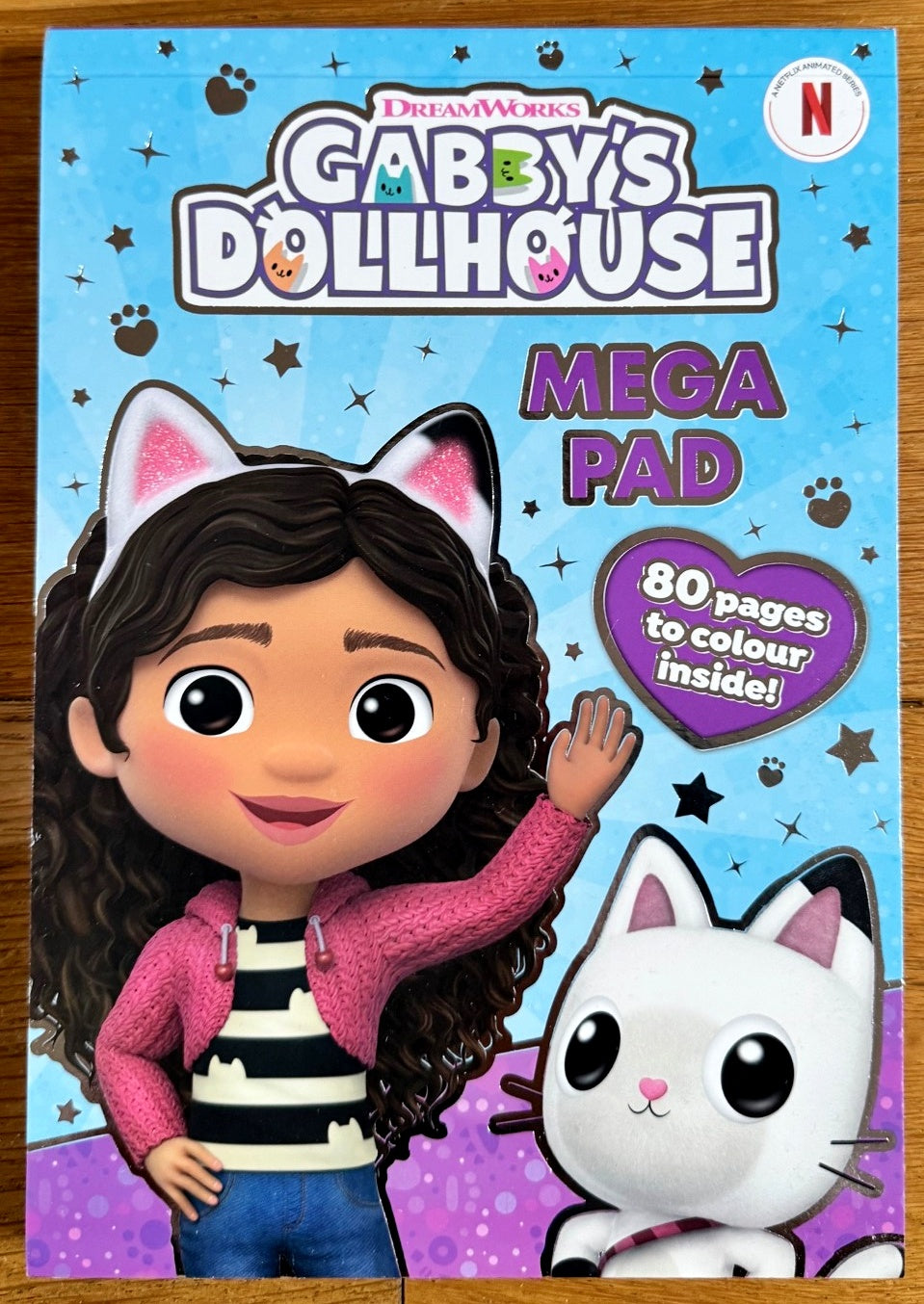 Gabby's Dollhouse Mega Colouring Pad - Anilas UK