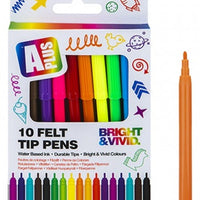 Felt Tip Pens (Pack of 10) - Anilas UK