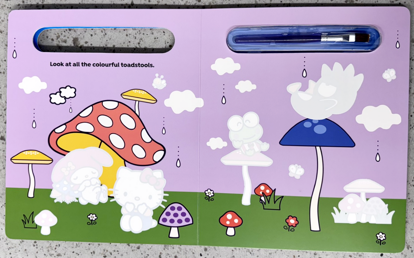 Hello Kitty Aqua Magic Colouring Book