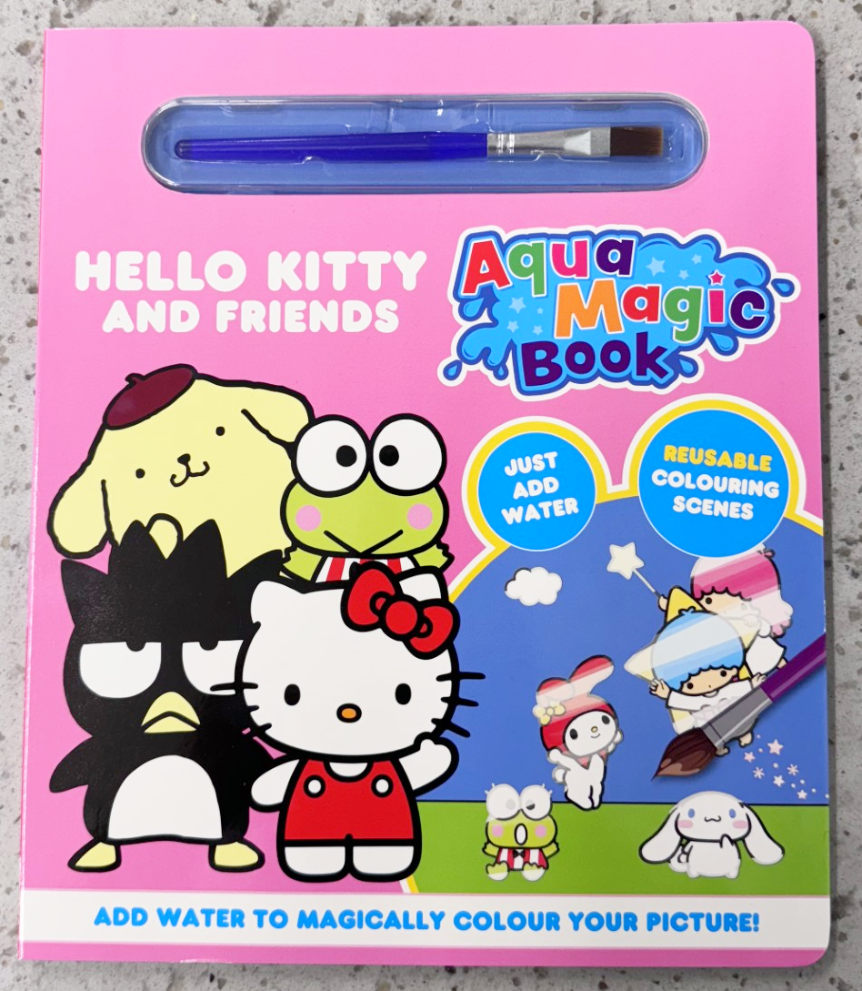 Hello Kitty Aqua Magic Colouring Book