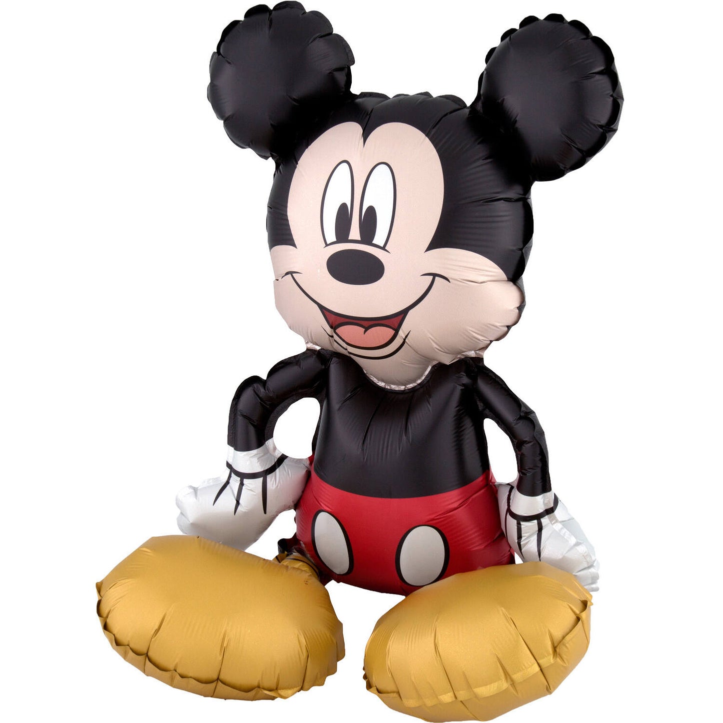 Disney Mickey Mouse Sitting Foil Balloon 45 x 45 cm - Anilas UK