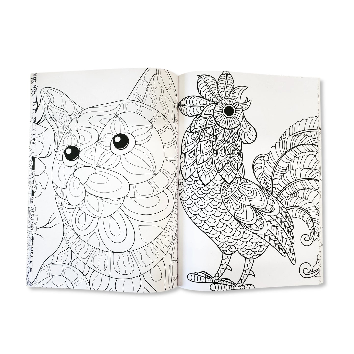 Amazing Animals Colour Therapy Anti-Stress Adult Colouring Book