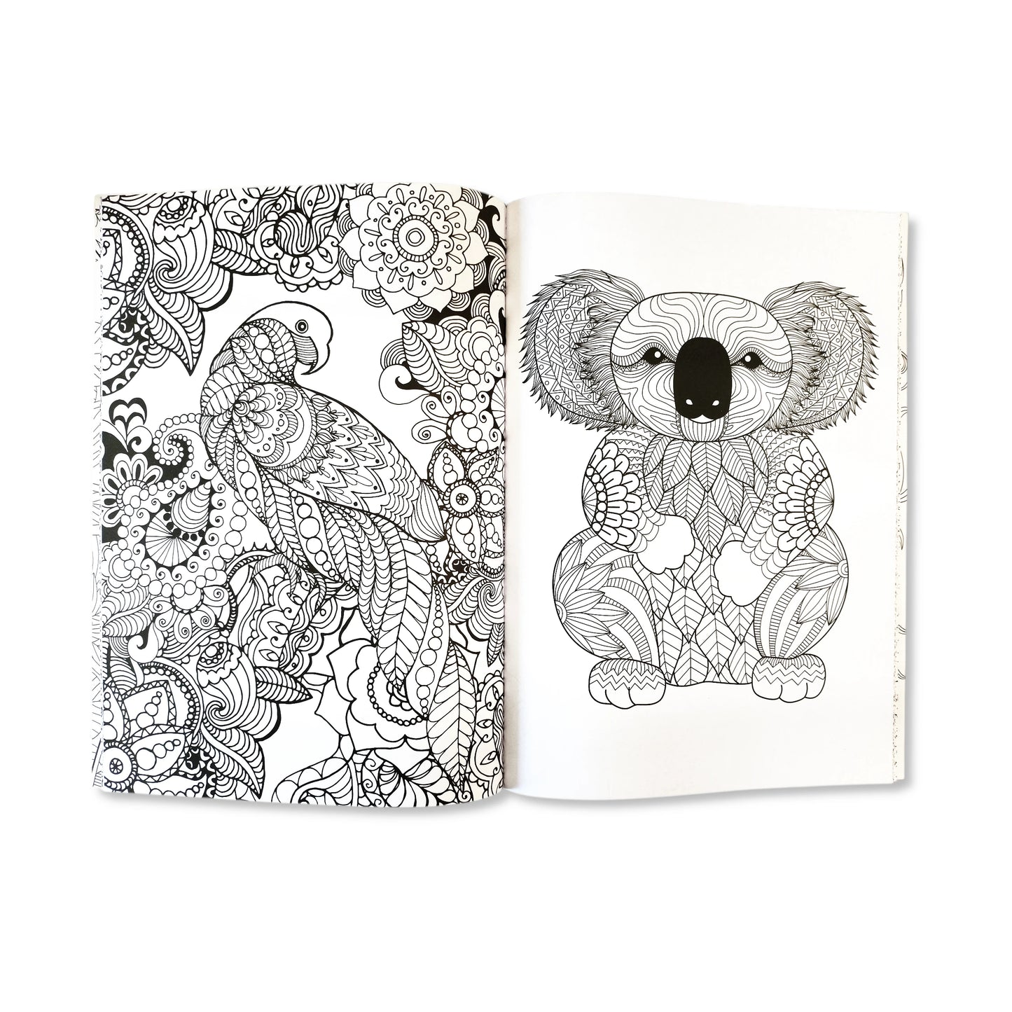 Amazing Animals Colour Therapy Anti-Stress Adult Colouring Book