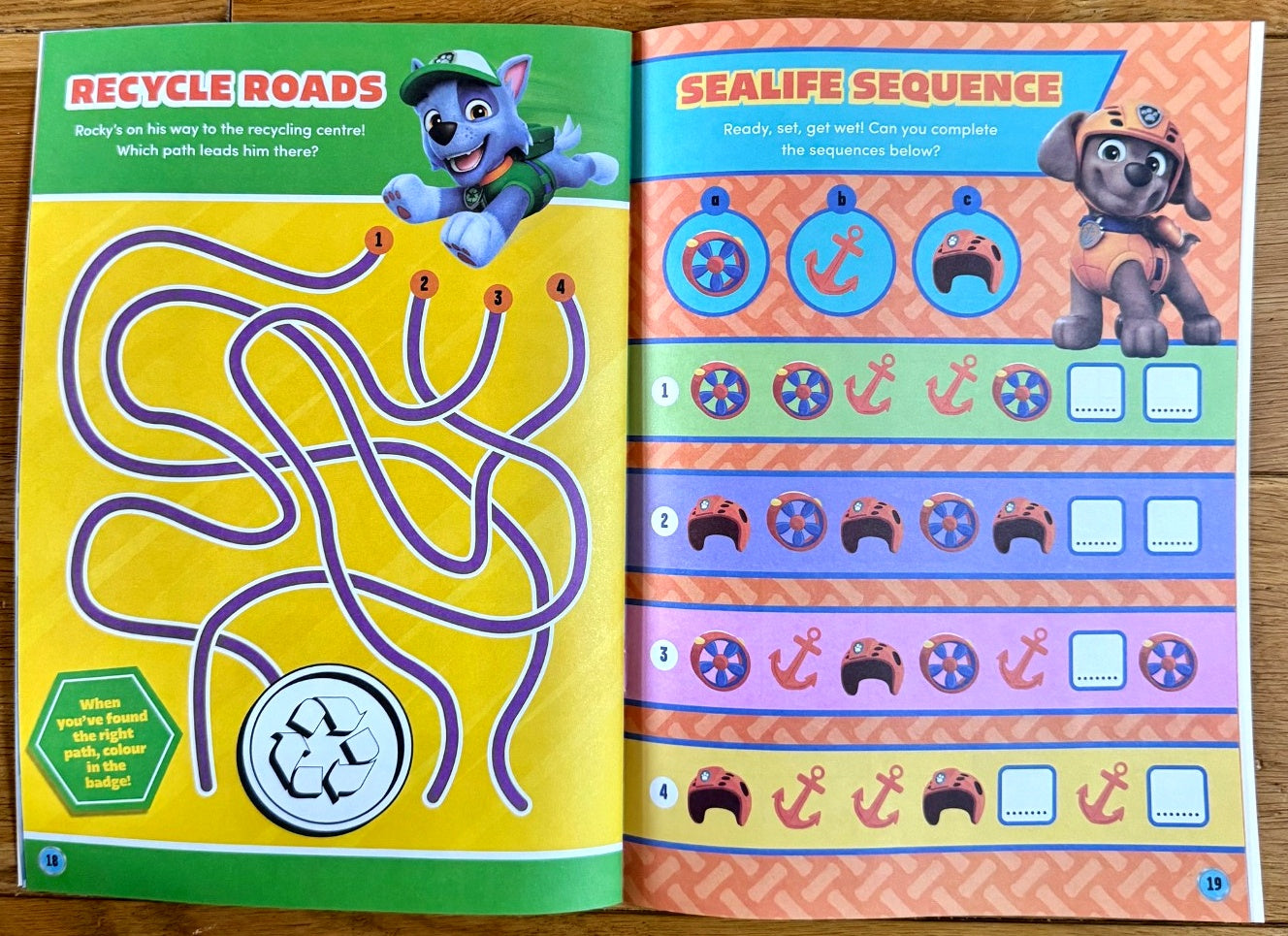 Paw Patrol Colourama Activity Book - Anilas UK