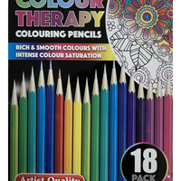 18 Full Size Artist Quality Assorted Colouring Pencils - Anilas UK