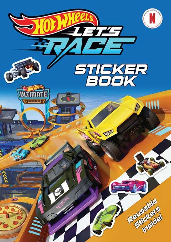 Hot Wheels Sticker Book