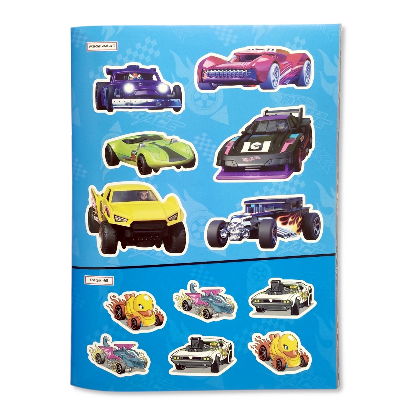 Hot Wheels Let's Race Sticker Burst Activity Book