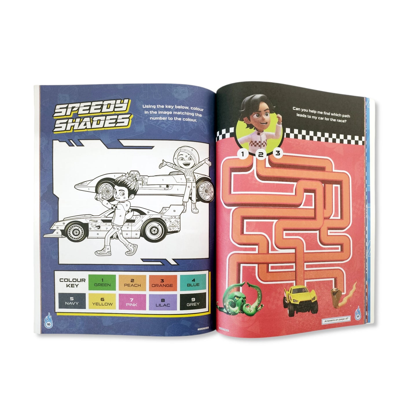 Hot Wheels Let's Race Sticker Burst Activity Book