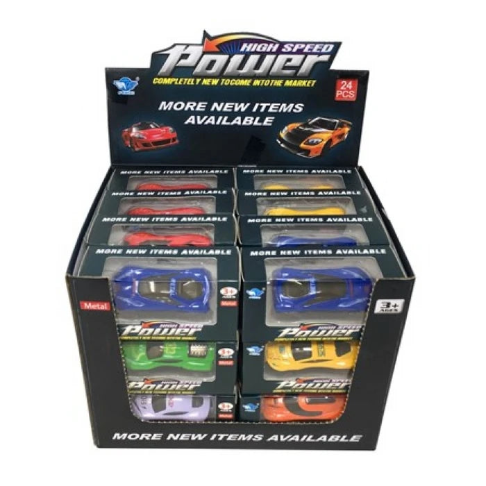 Die Cast Car - 8 Assorted Designs - Anilas UK