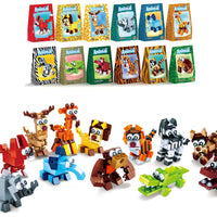 Jungle Animal Building Block Brick Kits - Anilas UK