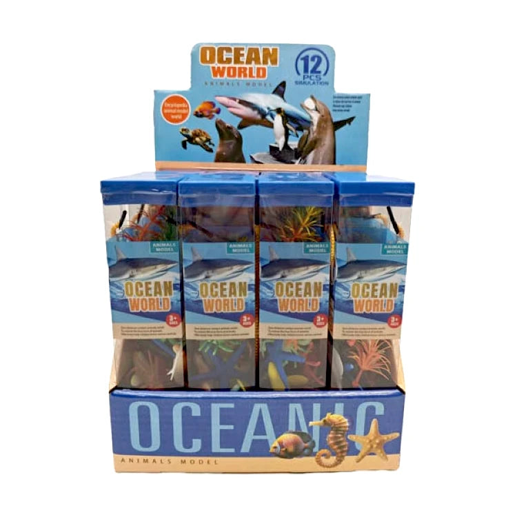 Ocean World Sea Creatures Tube - Anilas UK