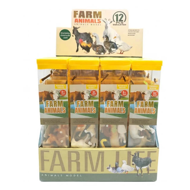 Farm Animal World Tube - Anilas UK