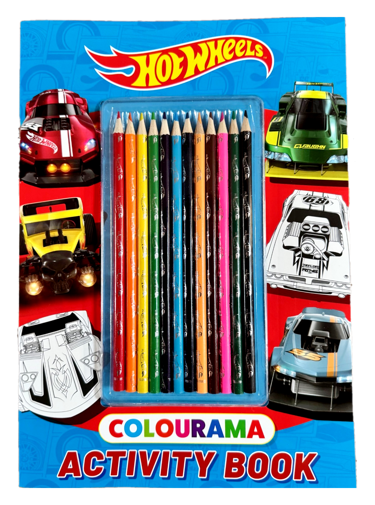 Hot Wheels Colourama Activity Book - Anilas UK