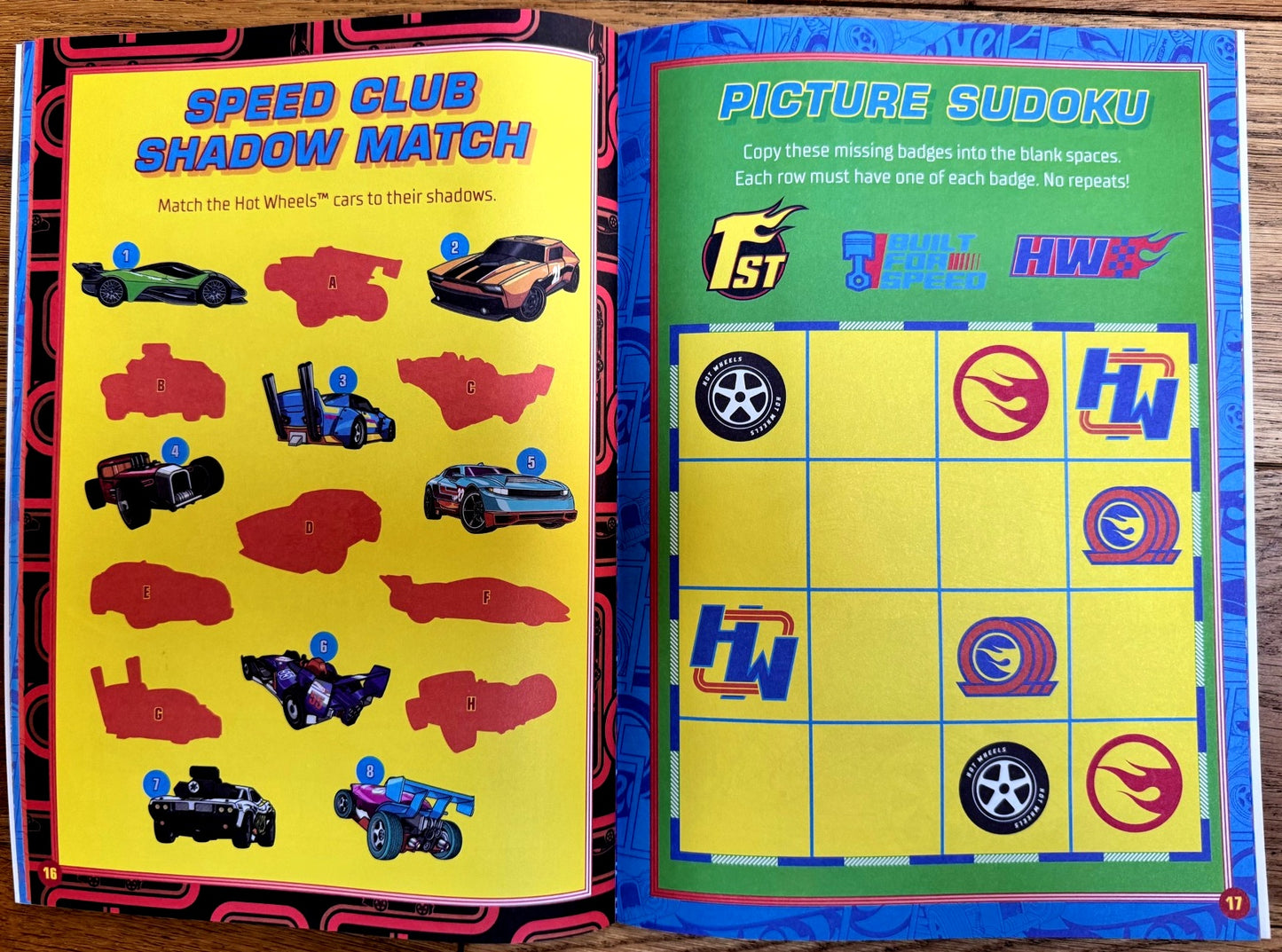 Hot Wheels Colourama Activity Book - Anilas UK