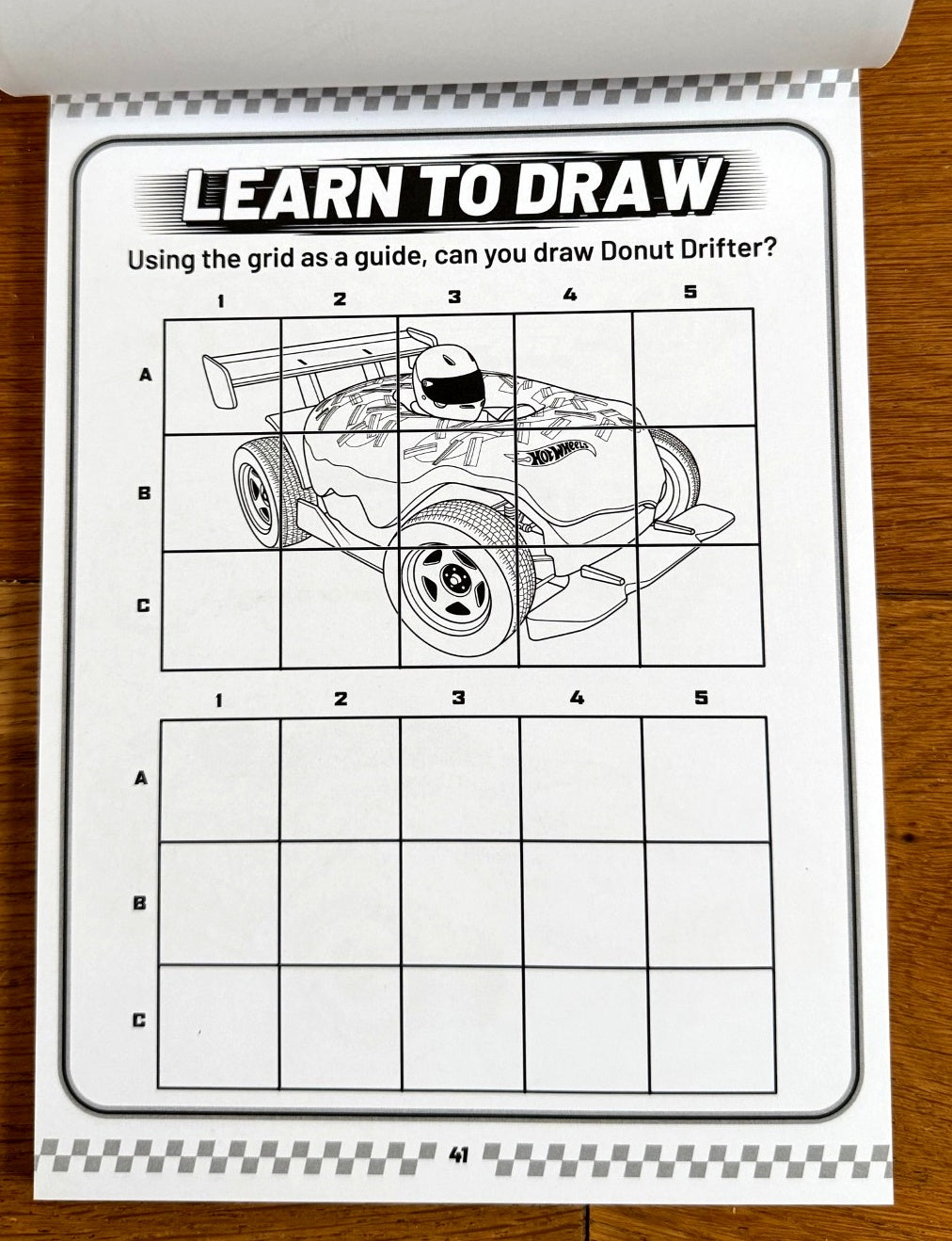 Hot Wheels Mega Colouring Pad - Anilas UK