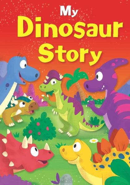 My Dinosaur Story Padded Book - Anilas UK