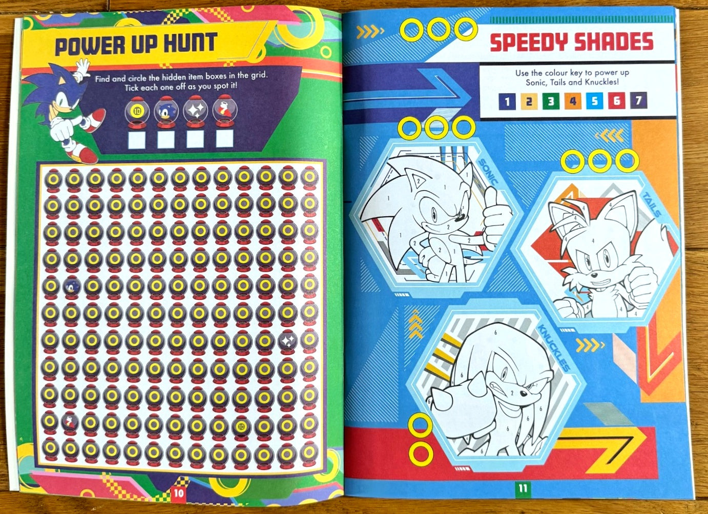 Sonic Colourama Activity Book - Anilas UK