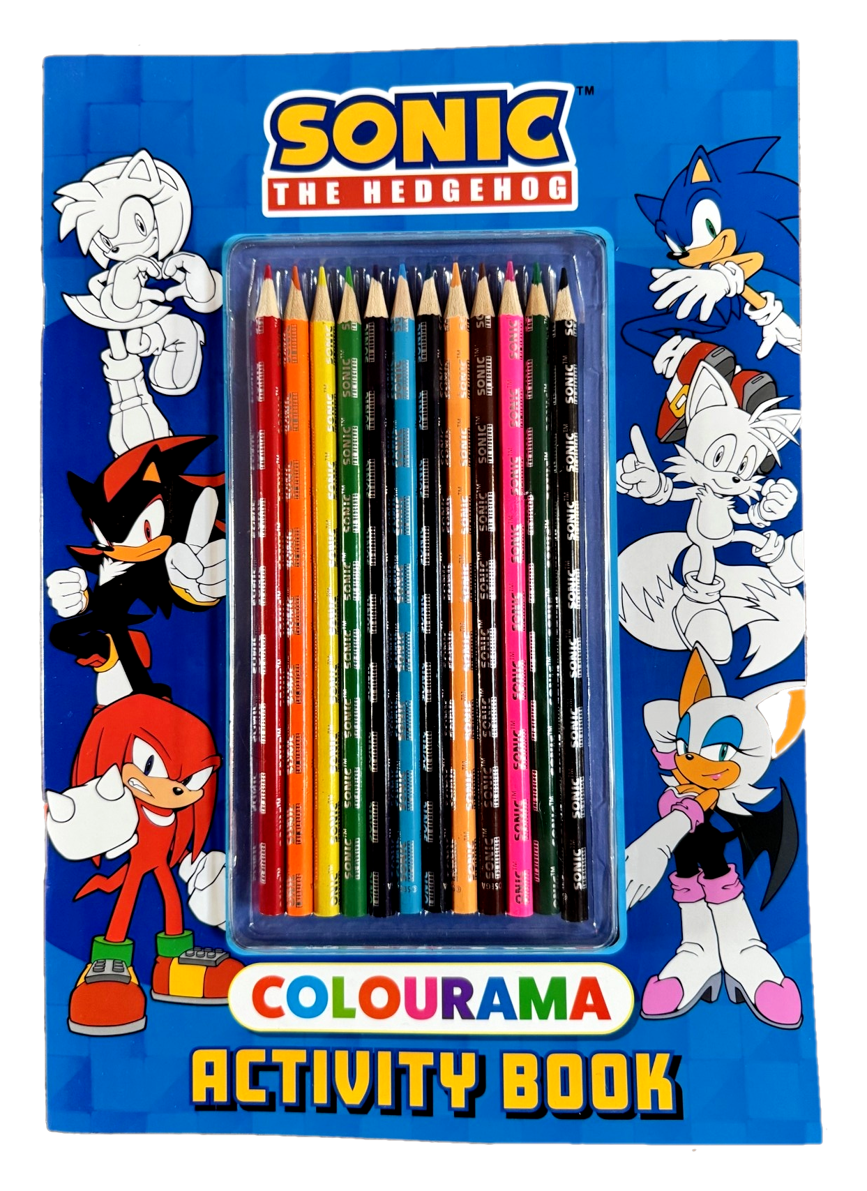 Sonic Colourama Activity Book - Anilas UK