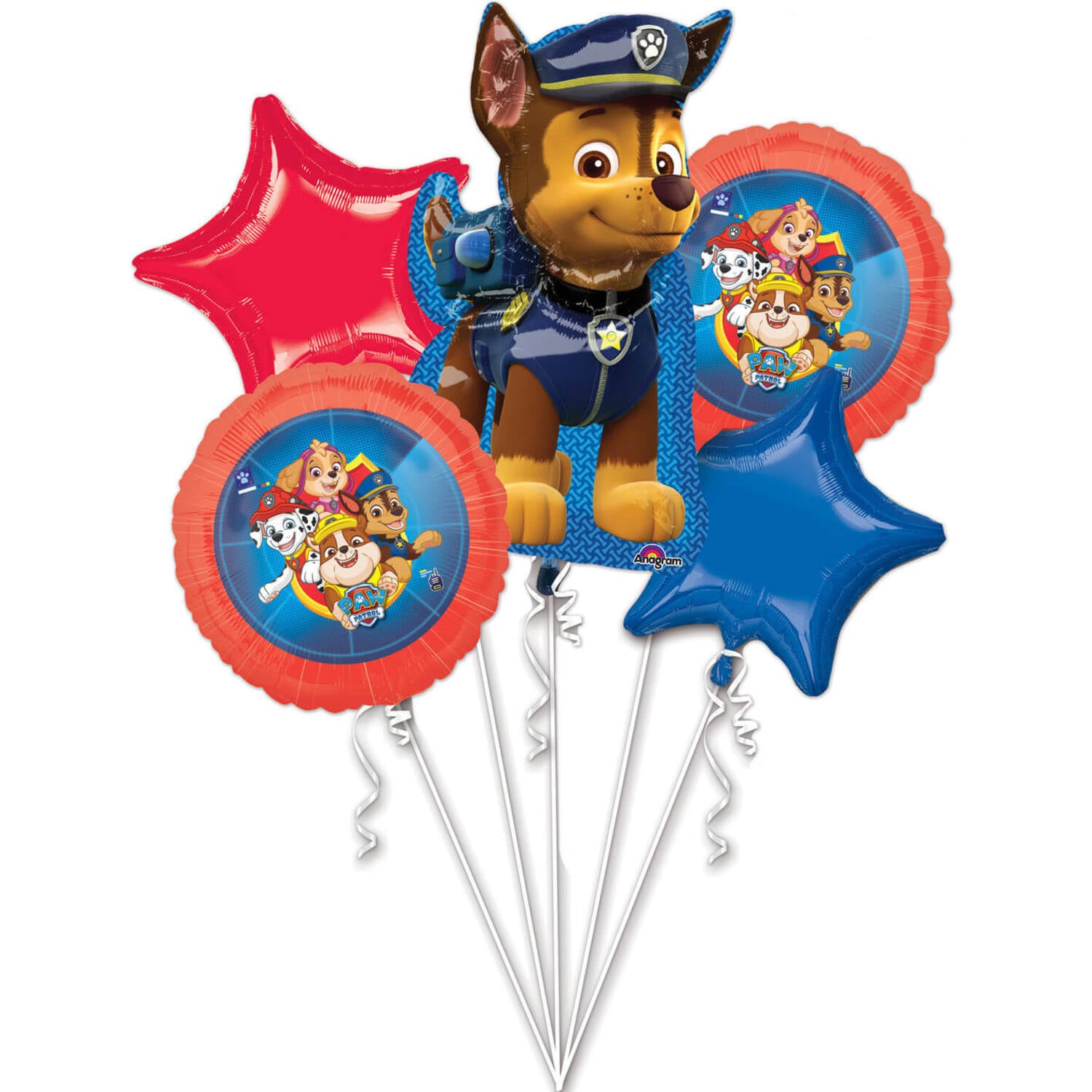 Paw Patrol Foil Balloon Bouquet - Anilas UK