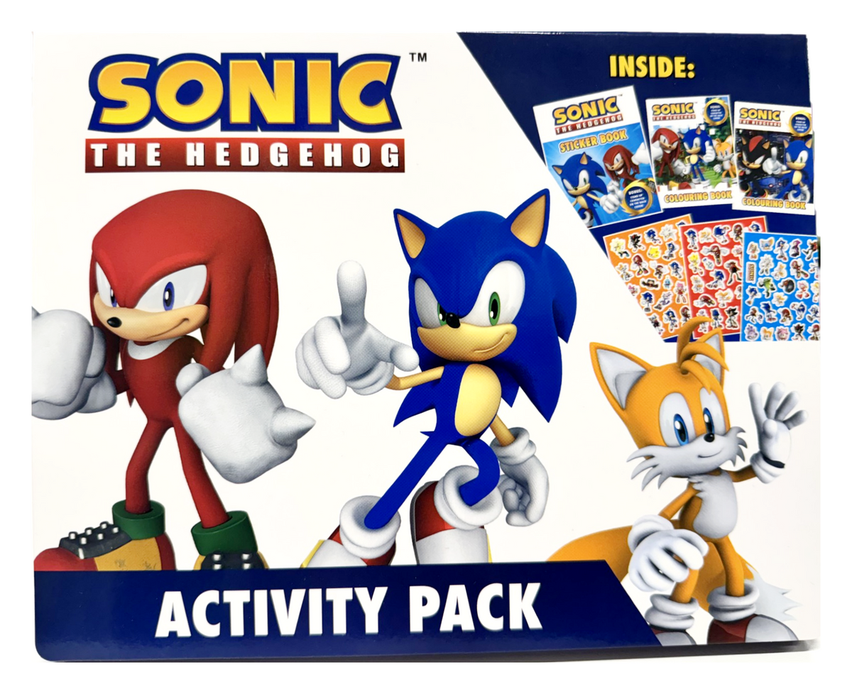 Sonic Prime Activity Pack with Colouring and Stickers