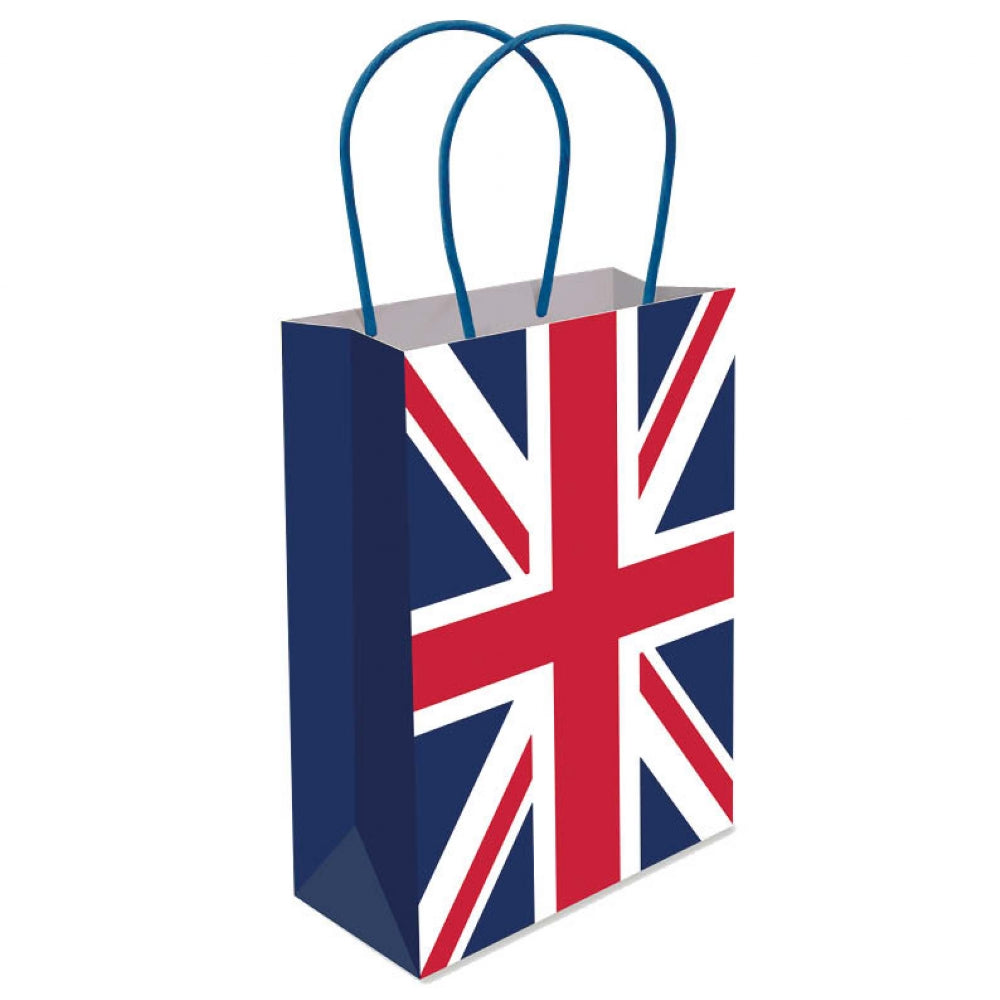 Union Jack Paper Party Bag - Anilas UK