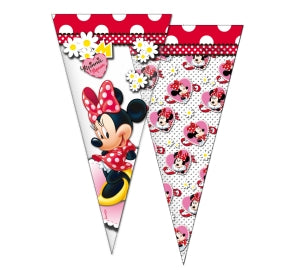 Minnie Mouse Cone Cellophane Sweet Bags (pack of 6) - Anilas UK