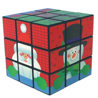 Rudolph Christmas Themed Puzzle Cube