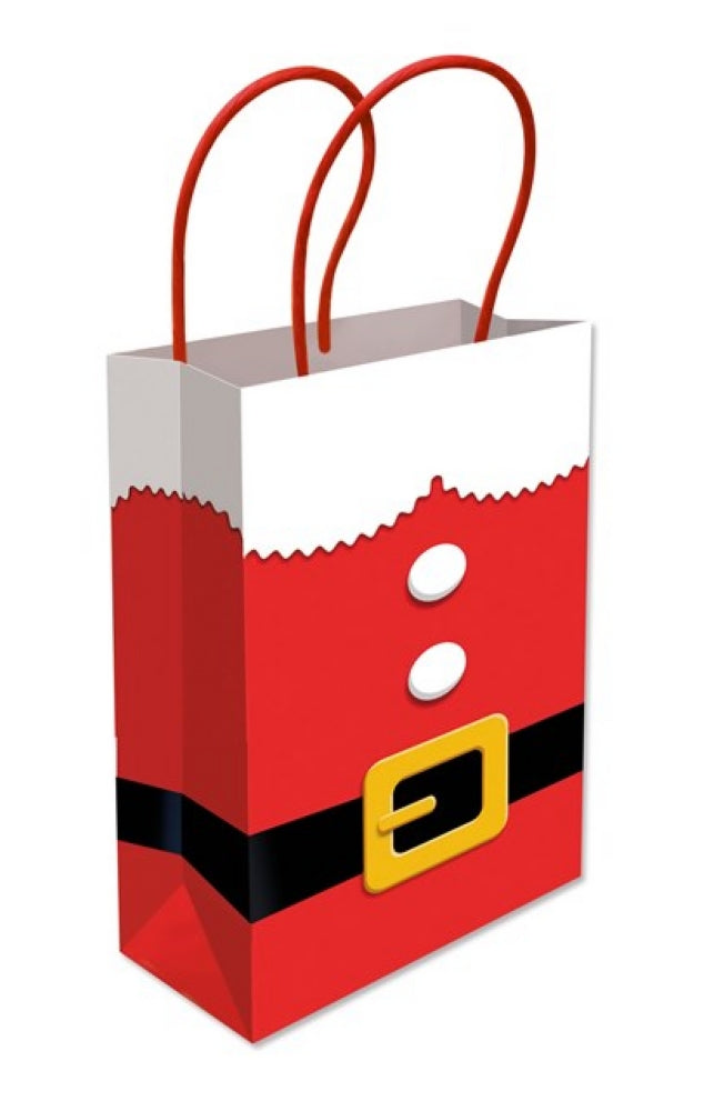 12 Christmas Santa Party Bags - Anilas UK
