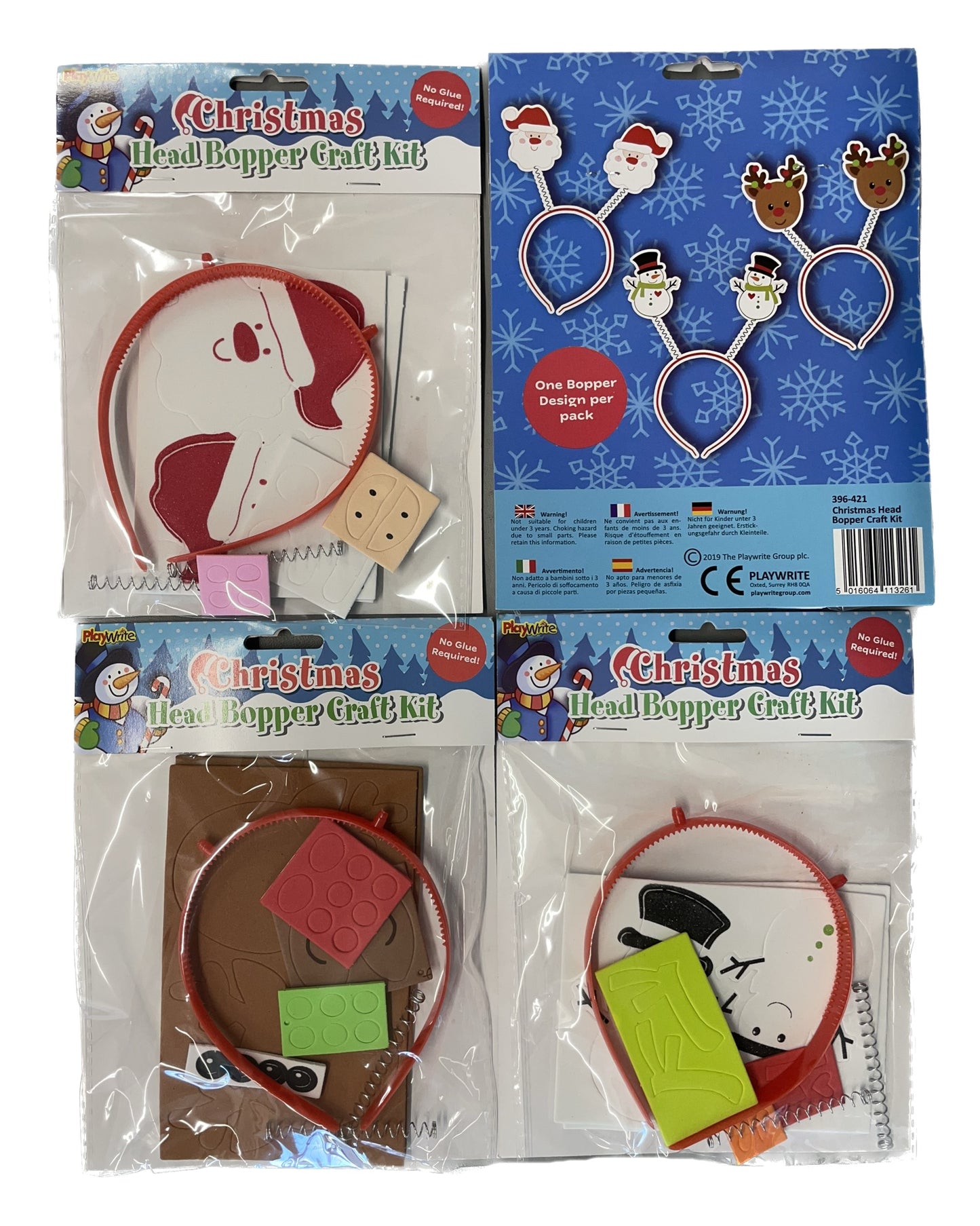 Christmas Head Bopper Craft Kit - Anilas UK