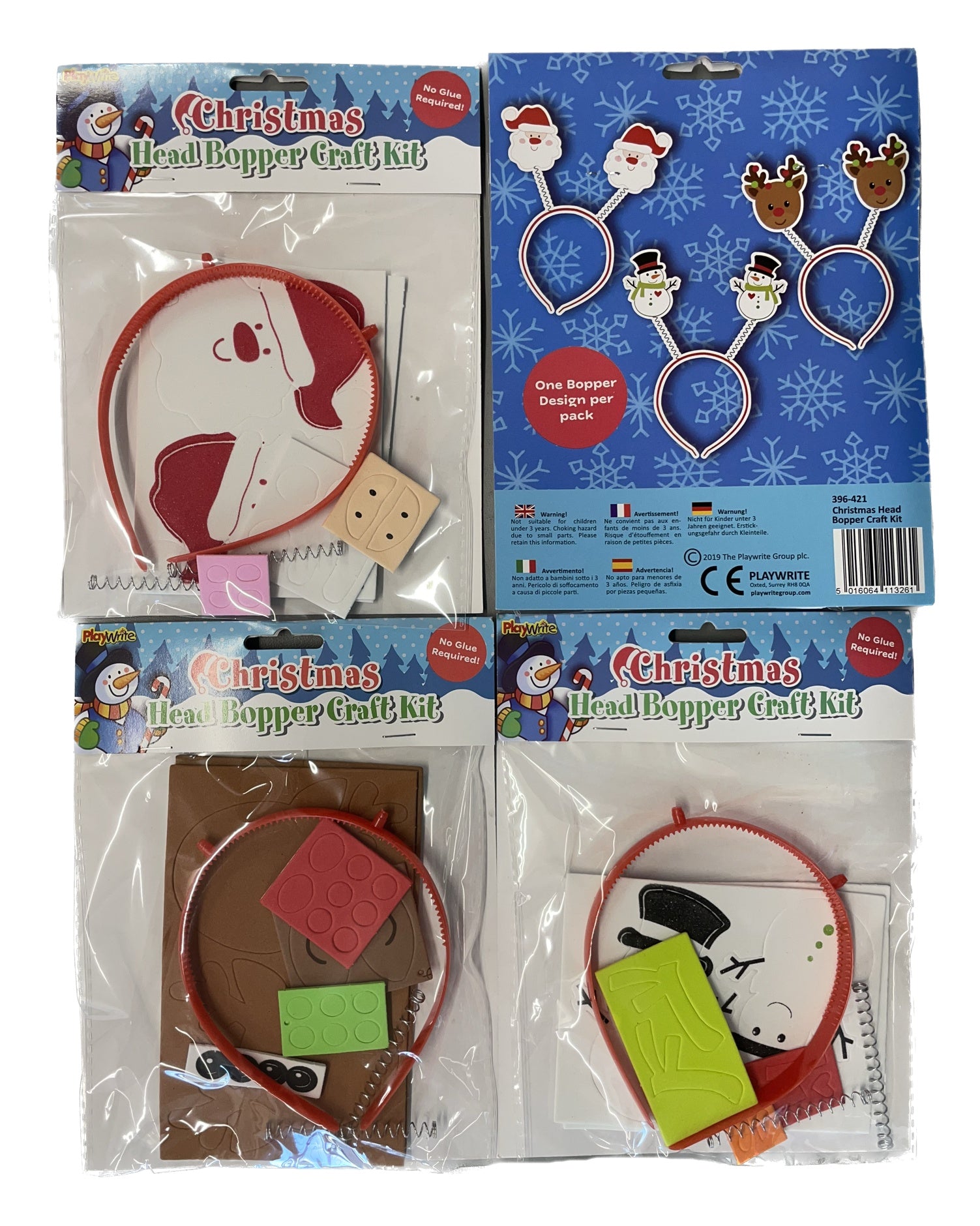 Christmas Head Bopper Craft Kit - Anilas UK
