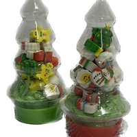 Christmas Tree Mini Eraser Tub - Anilas UK