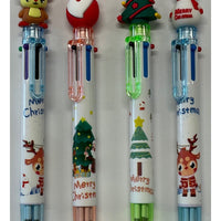 Christmas 6 Colour Pen - Anilas UK