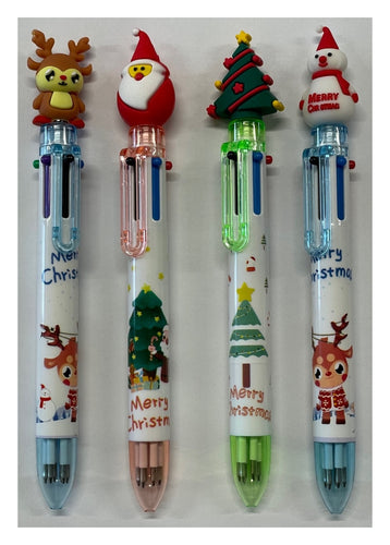 Christmas 6 Colour Pen - Anilas UK