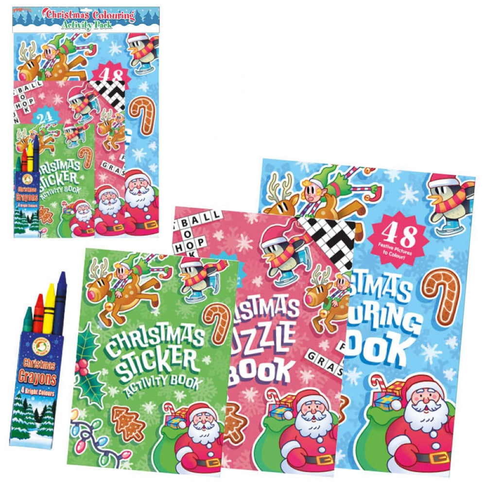 Christmas Colouring Activity Pack - Anilas UK