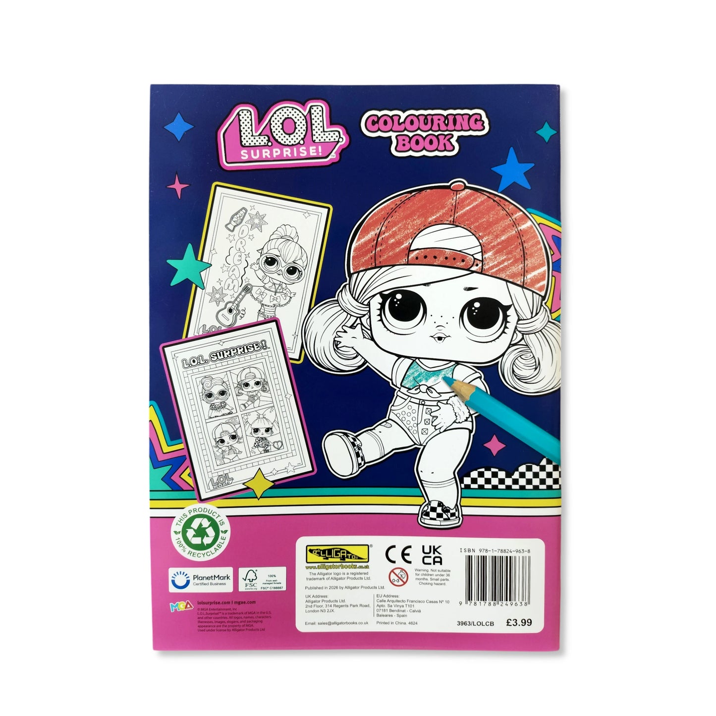 LOL Surprise! Colouring Book