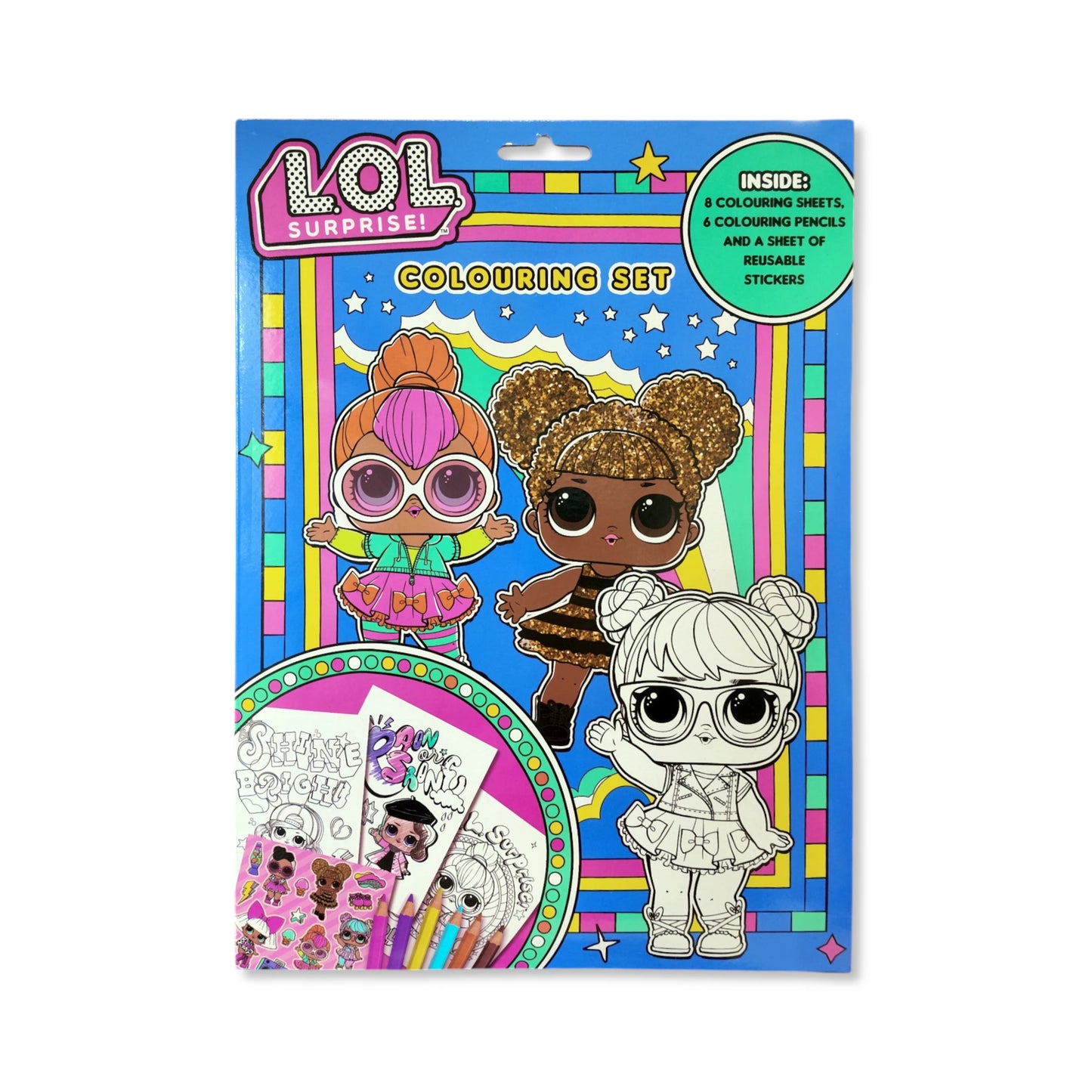 L.O.L Surprise Colouring Set
