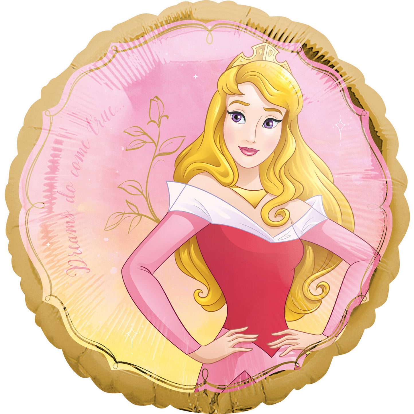 Disney Princess Aurora Foil Balloon 43cm - Anilas UK