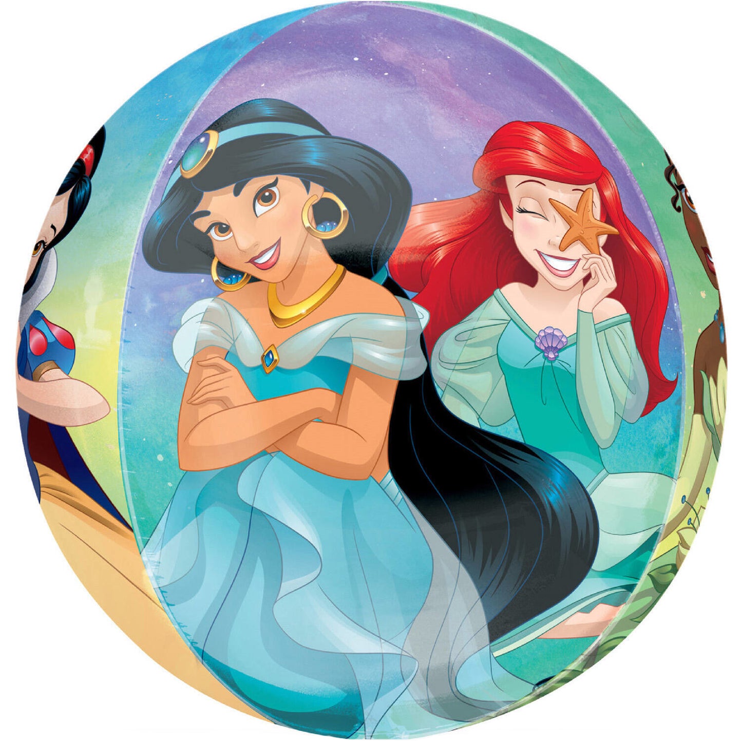 Disney Princess Once Upon A Time Orbz Foil Balloon 38cm / 15in - Anilas UK