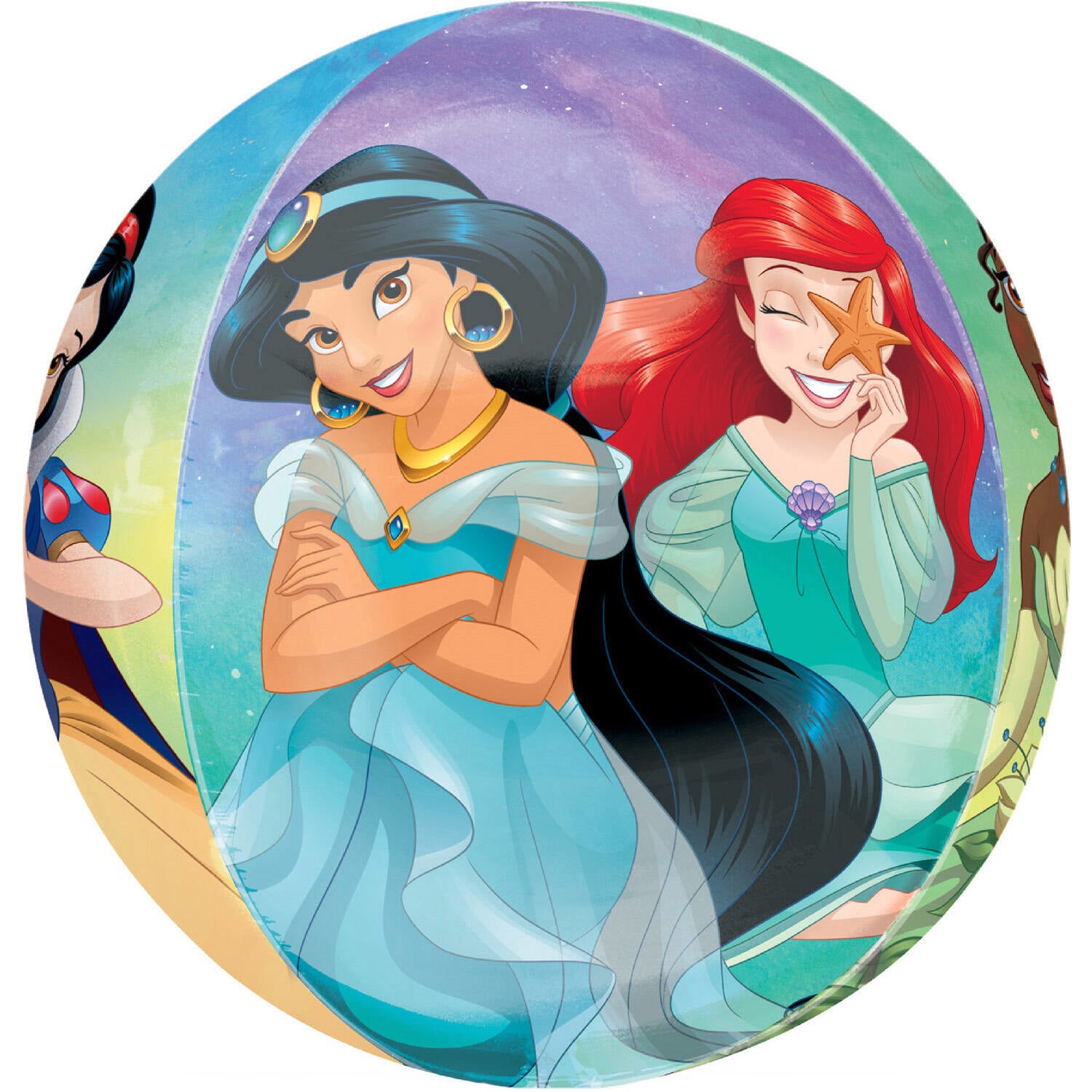 Disney Princess Once Upon A Time Orbz Foil Balloon 38cm / 15in - Anilas UK