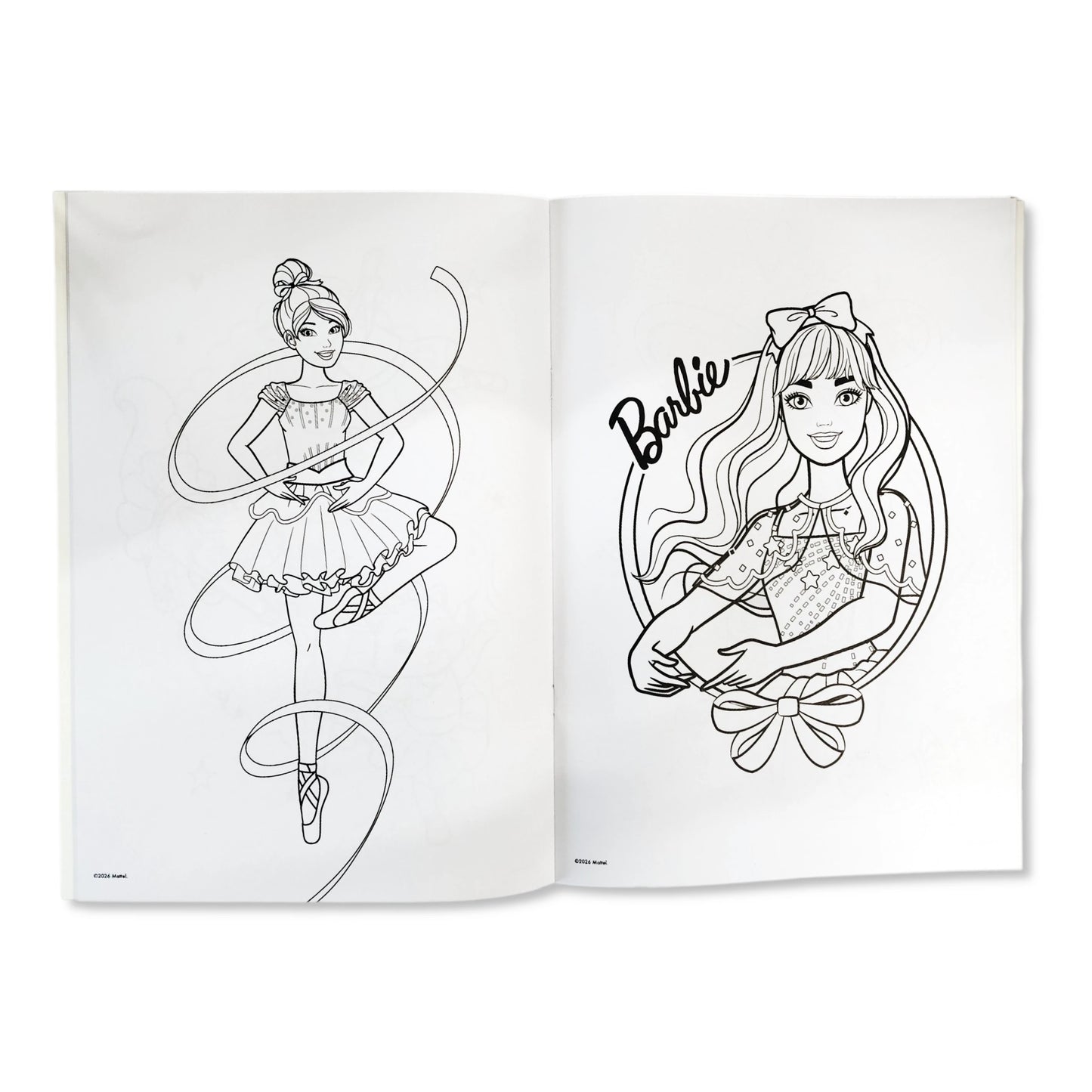 Barbie Ballet Colouring Book