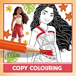 Disney Moana 2 Epic Colouring Book - Anilas UK